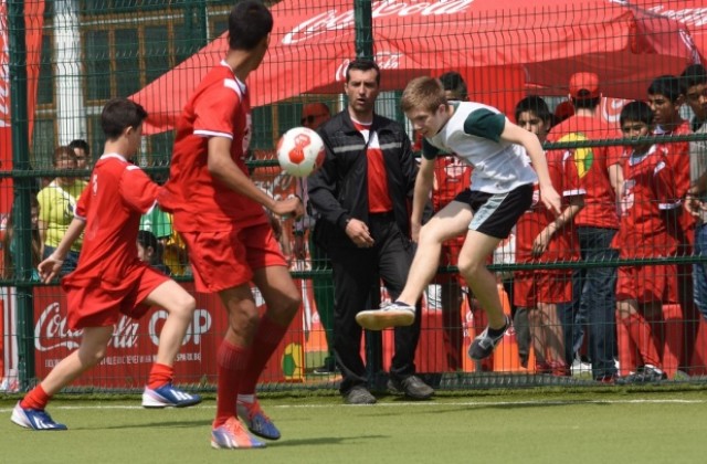 Отборът на СОУ Цанко Церковски от П. Тръмбеш отива на финал за Купата на Coca-Cola