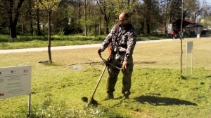 Интензивно се работи по почистването на парк Кайлъка