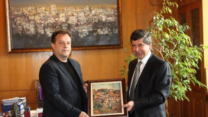 Даниел Панов посрещна посланика на Австрия