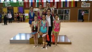 Силно участие на гимнастичките на Велбъжд в Грац Австрия