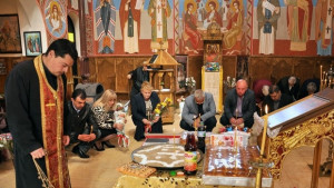 Панихида в памет за загиналите в наводнението 1966 г