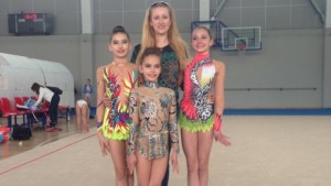 Достойно представяне на трите гимнастички от Велбъжд които са в