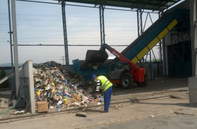 Стара Загора ще сепарира около 52 000 тона битови отпадъци годишно