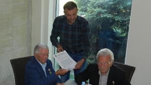 Медали за ветераните в Неврокопско