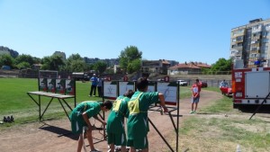 Млади огнеборци мерят сили на стадион Дунав