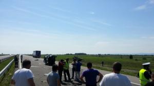 Двама кюстендилски гранични полицаи загинаха при инцидент на АМ Тракия