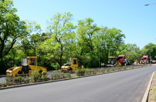 Край на ремонтите на централните булеварди