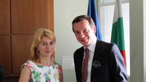 Зампосланикът на Австрия в България се срещна с кмета на