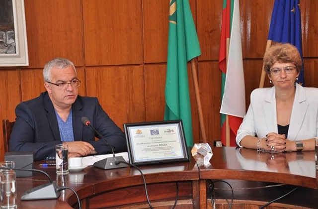 Община Враца получи европейски етикет за добро управление