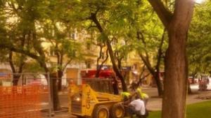 Велоалеята покрай парк 5 октомври ще минава по тротоара