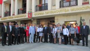Кметът на Горна Оряховица посрещна гости от побратимени градове