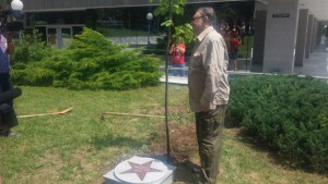 Васил Михайлов със звезда в Алеята на славата в Стара