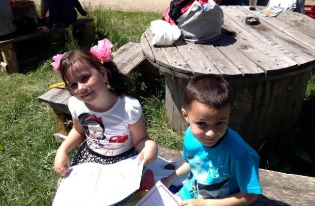 Децата от ОДЗ Дъга отбелязват Първи юни