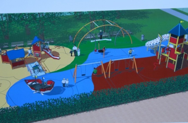 Строим детска площадка за 1000 лв. на кв.метър