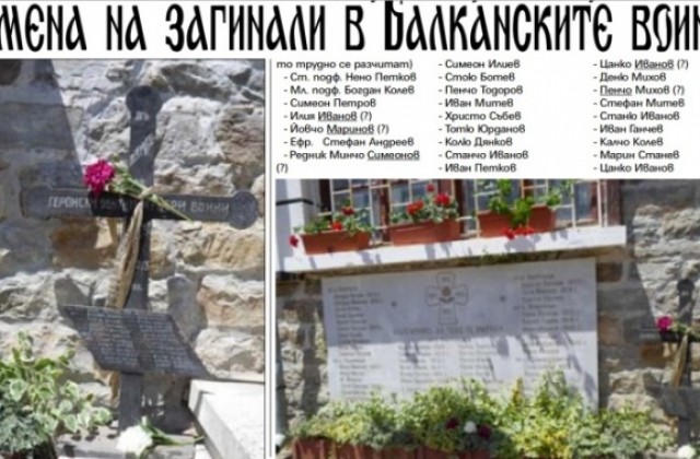 В порутената църква „Свето Сретение Господне е открит кръст с имената на загиналите от Балканските войни