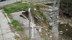 Свлачище застрашава водоснабдяването на Велинград