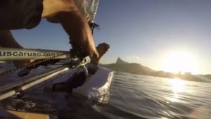 Велосипед се движи и по вода пести задръстванията в града