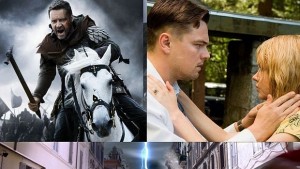 Ръсел Кроу Лео Ди Каприо и Аарън Екхарт в битка