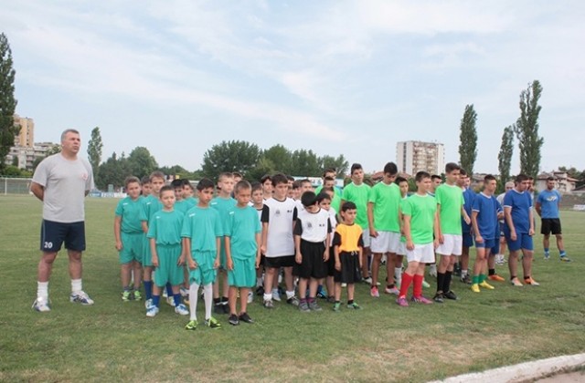 Откриха първия футболен камп, организиран във Видин