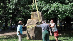 Монтират паметник на капитан Георги Георгиев в центъра на Кърджали