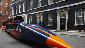 Тестват свръхзвуковия автомобил Bloodhound SSC наесен СНИМКИ