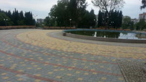 Дрон снима новия парк в Стара Загора