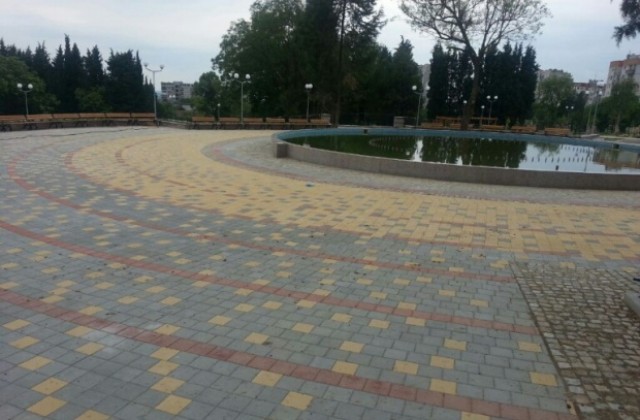 Дрон снима новия парк в Стара Загора