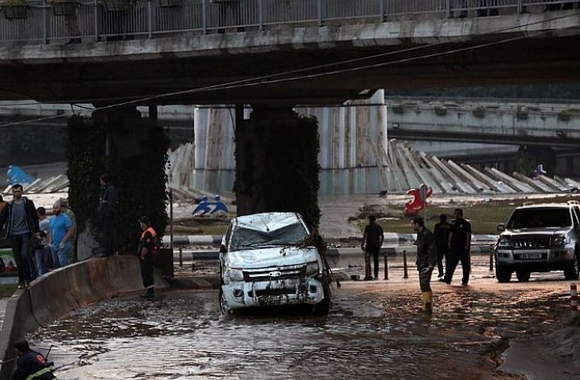 Водното бедствие в Грузия убило 18 души