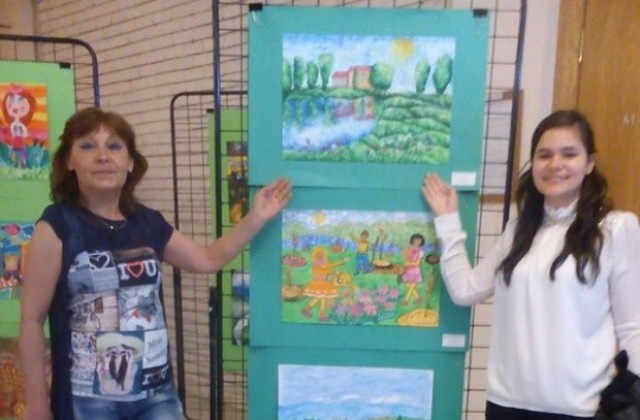 Вилеслава Георгиева с първа награда от национален конкурс за рисунка