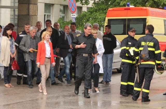 Провериха готовността за действие при земетресение и голям пожар