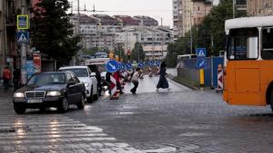 Продължават ремонтите в района на столичния площад Руски паметник