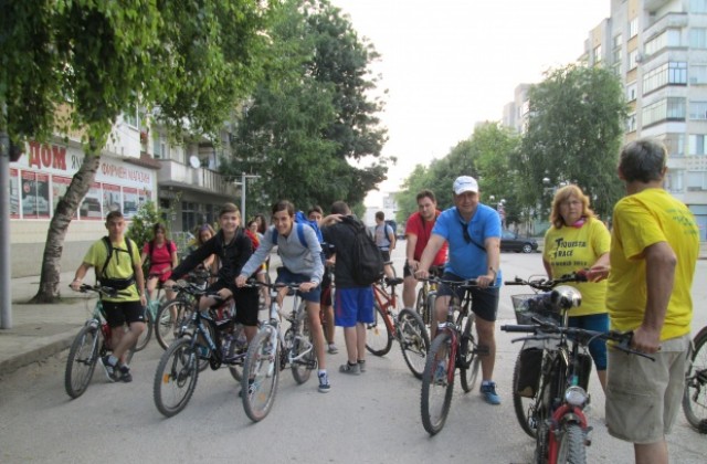 Кметът на Павликени постави началото на велопоход