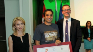 Станислав Иванов спечели конкурса Start Up с проект Дървеница