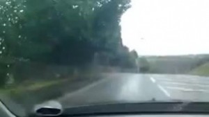 Разклонът ОдърциБатово е залят от вода ограничена е скоростта на