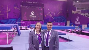 Съдийско присъствие от Кюстендил на игрите в Баку