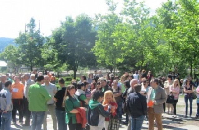 Индустриалци в Смолян излязоха на протест против новите цени на тока