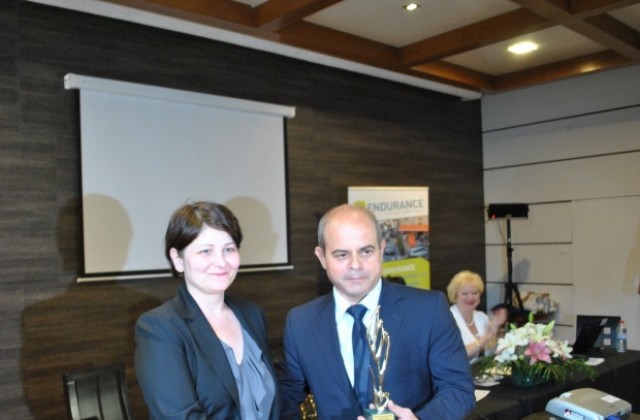 Кметът с награда за мастерплана