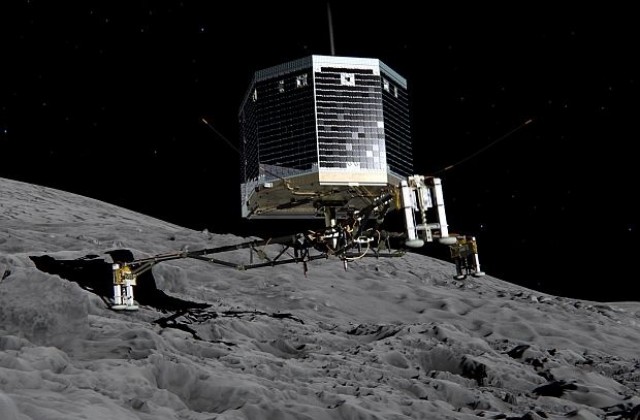 Откриха воден лед на кометата Чурюмов-Герасименко