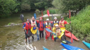 ТД Осогово се надпреварваха с бързейте по Струма