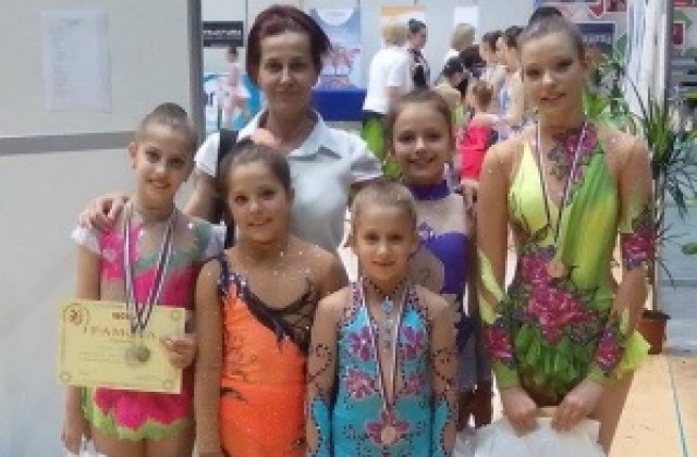 Отлично представяне за гимастичките на Велбъжд от Купа ЦСКА