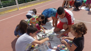 Лятна занималня събра в Лясковец 60 деца за игри творчество