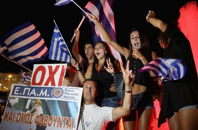 Окончателно: Над 61% от гърците казаха „Не на кредиторите