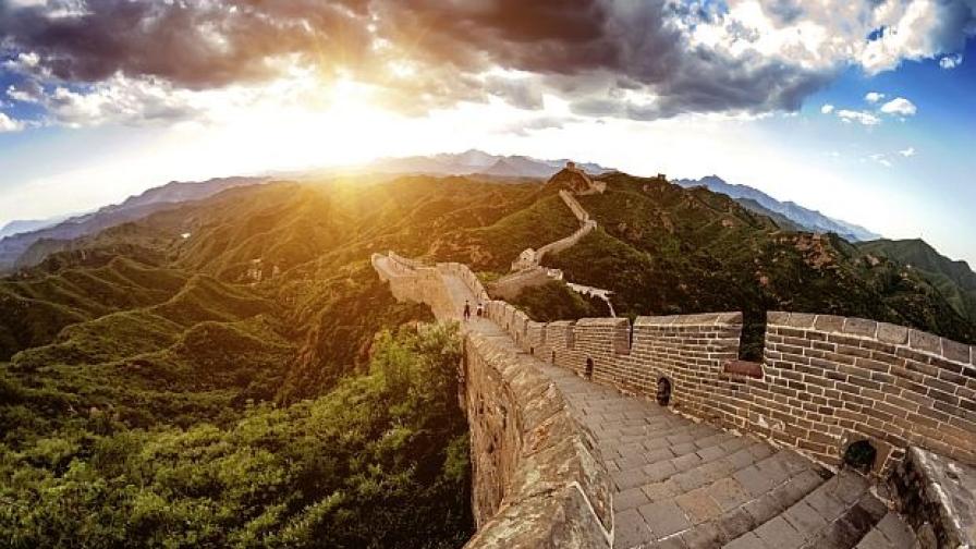 Великата китайска стена намаляла с 30%