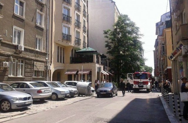 Подпали се аспирацията в заведение до Народното събрание