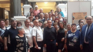 Активисти от ГЕРБЯсен посетиха Народното събрание