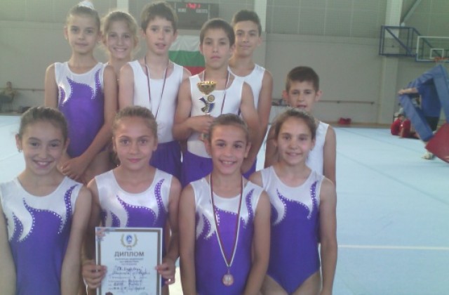 Силно представяне на „Етър-Стил” на първенството по спортна гимнастика