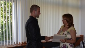 Кметът на Казанлък се срещна със световния вицешампион по ММА