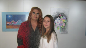 Първа самостоятелна изложба откри младата дупничанка Лъчезара Маркова