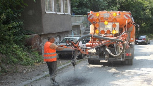 Извършен е частичен ремонт на улица Опълченска