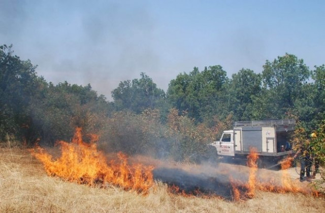 Обявиха бедствено положение в Община Харманли заради пожара
